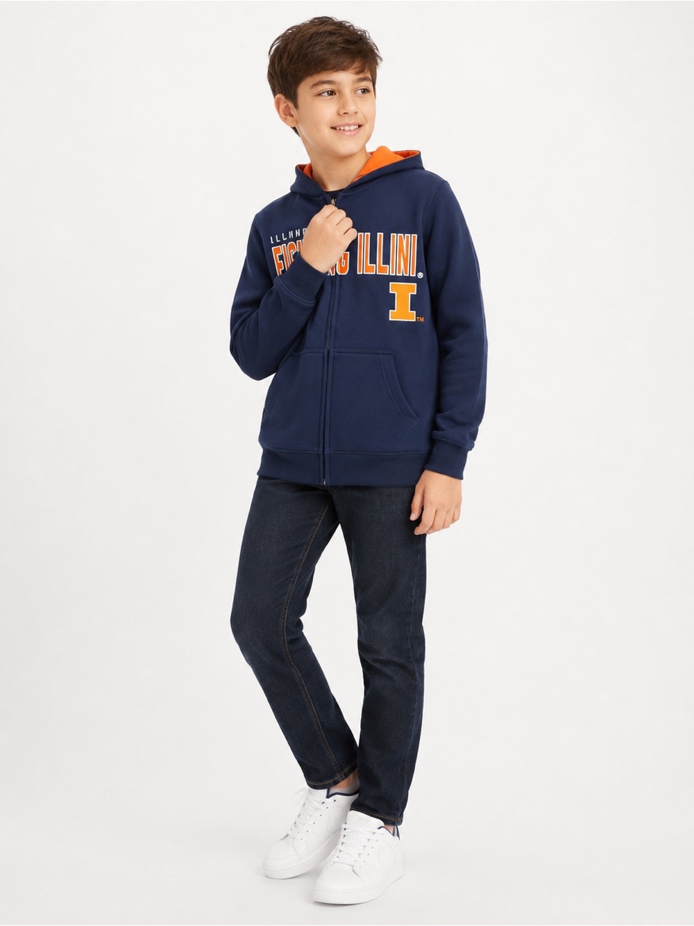 Fighting Illini Hoodie - Kids M